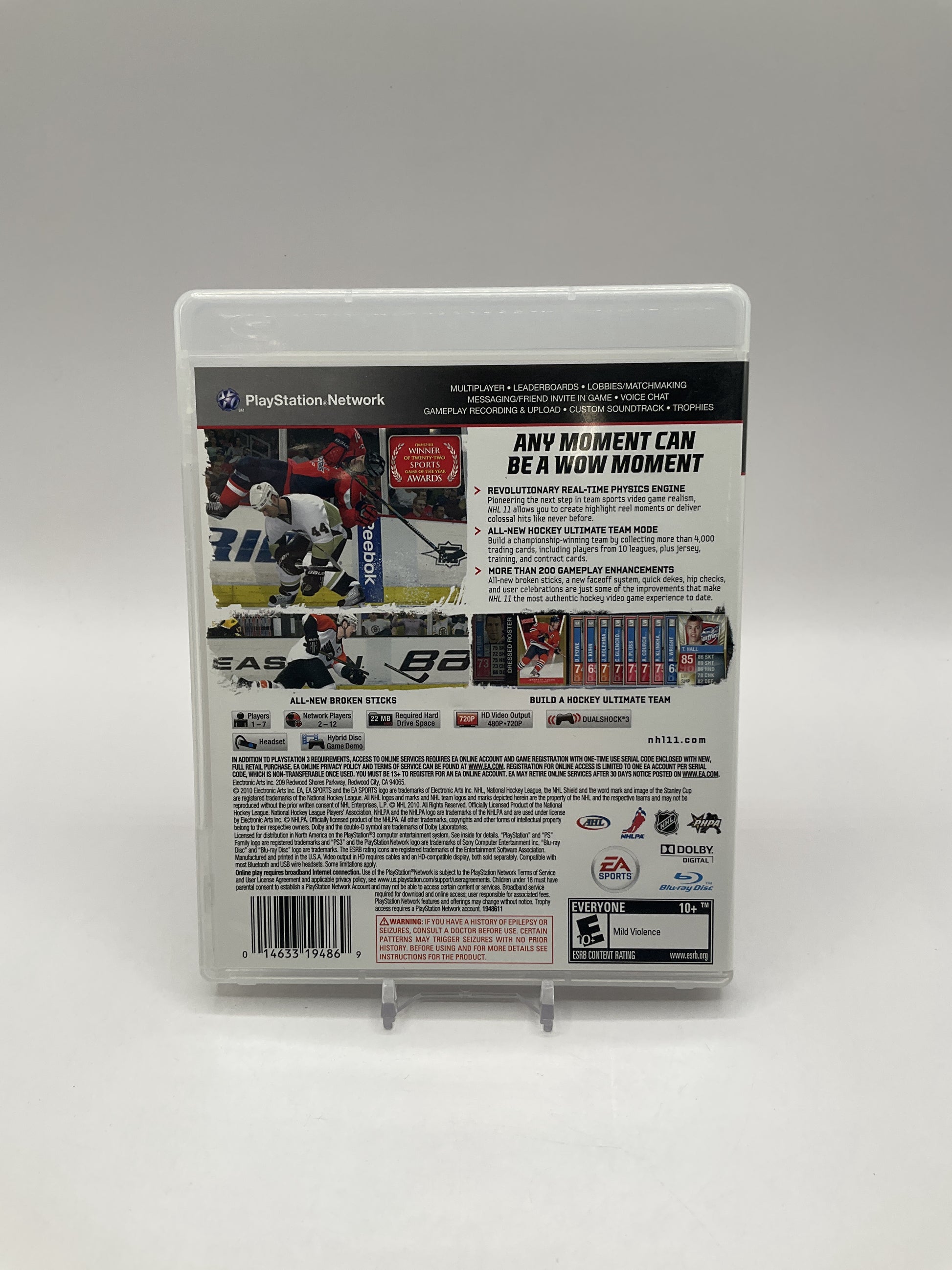 NHL 11 Playstation 3 Used