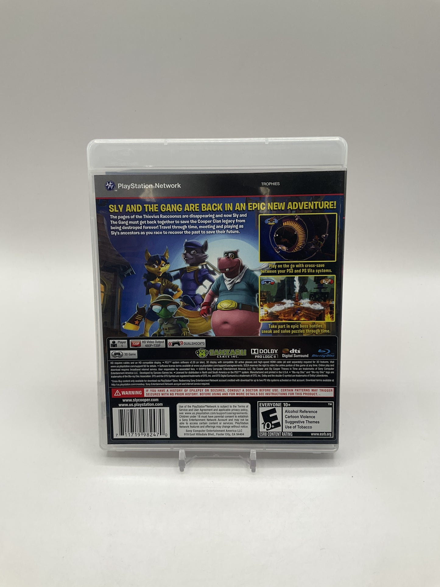 Sly Cooper: Thieves In Time Playstation 3 Used