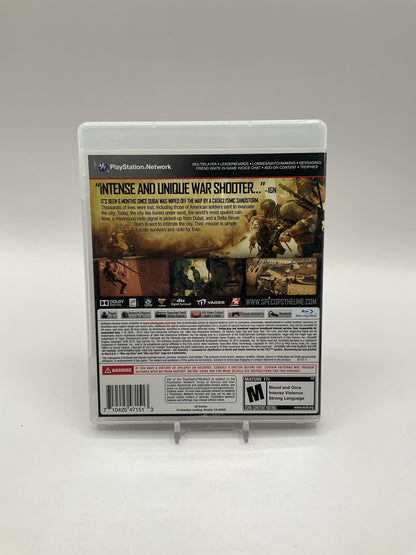 Spec Ops The Line Playstation 3 Used