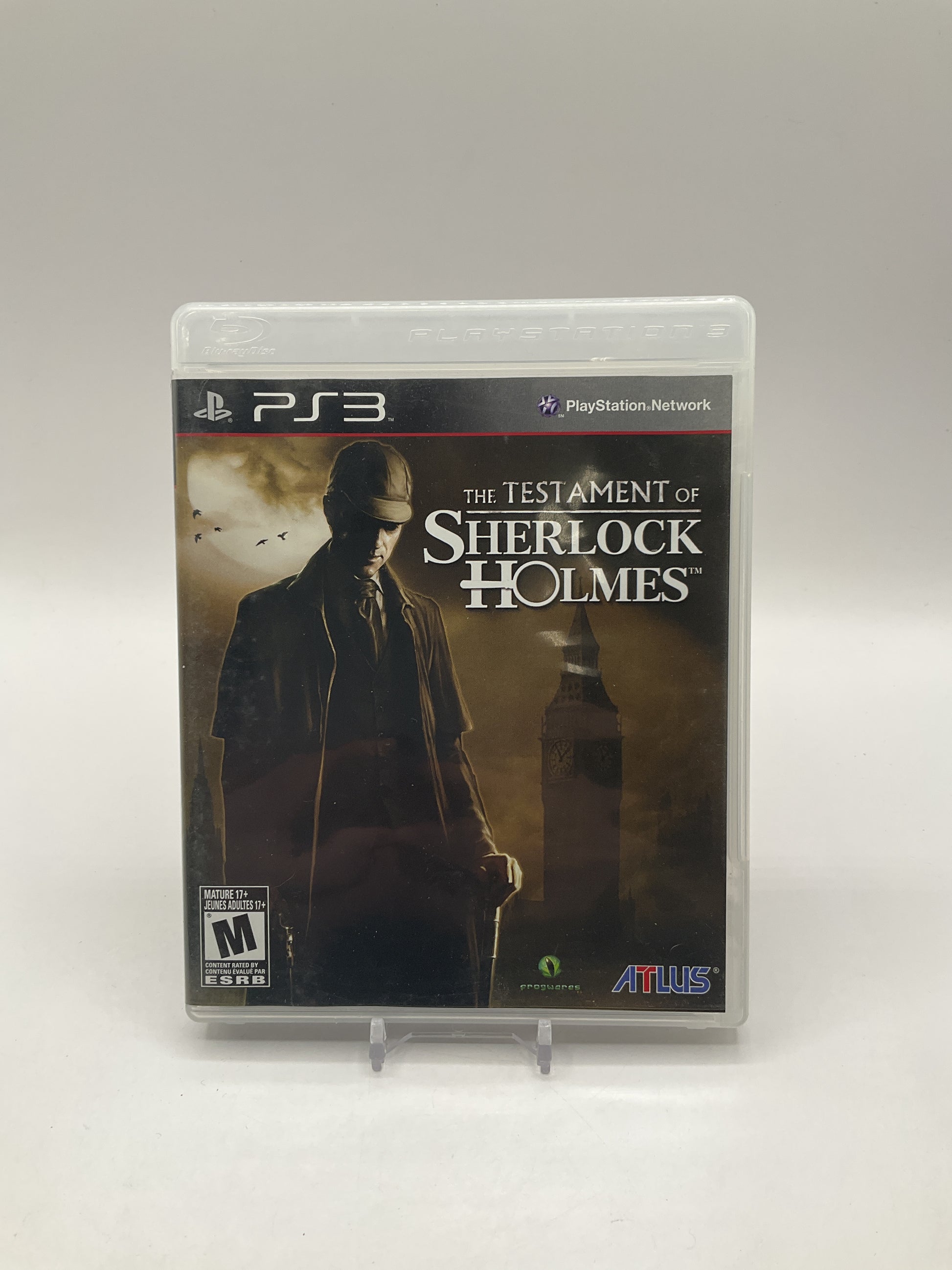 The Testament Of Sherlock Holmes Playstation 3 Used