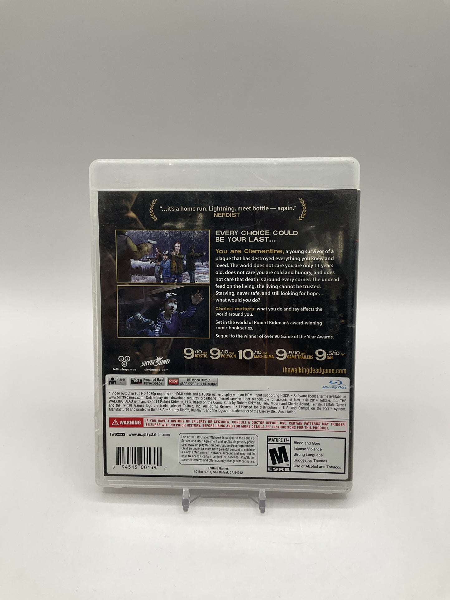 The Walking Dead: Season Two Playstation 3 Used