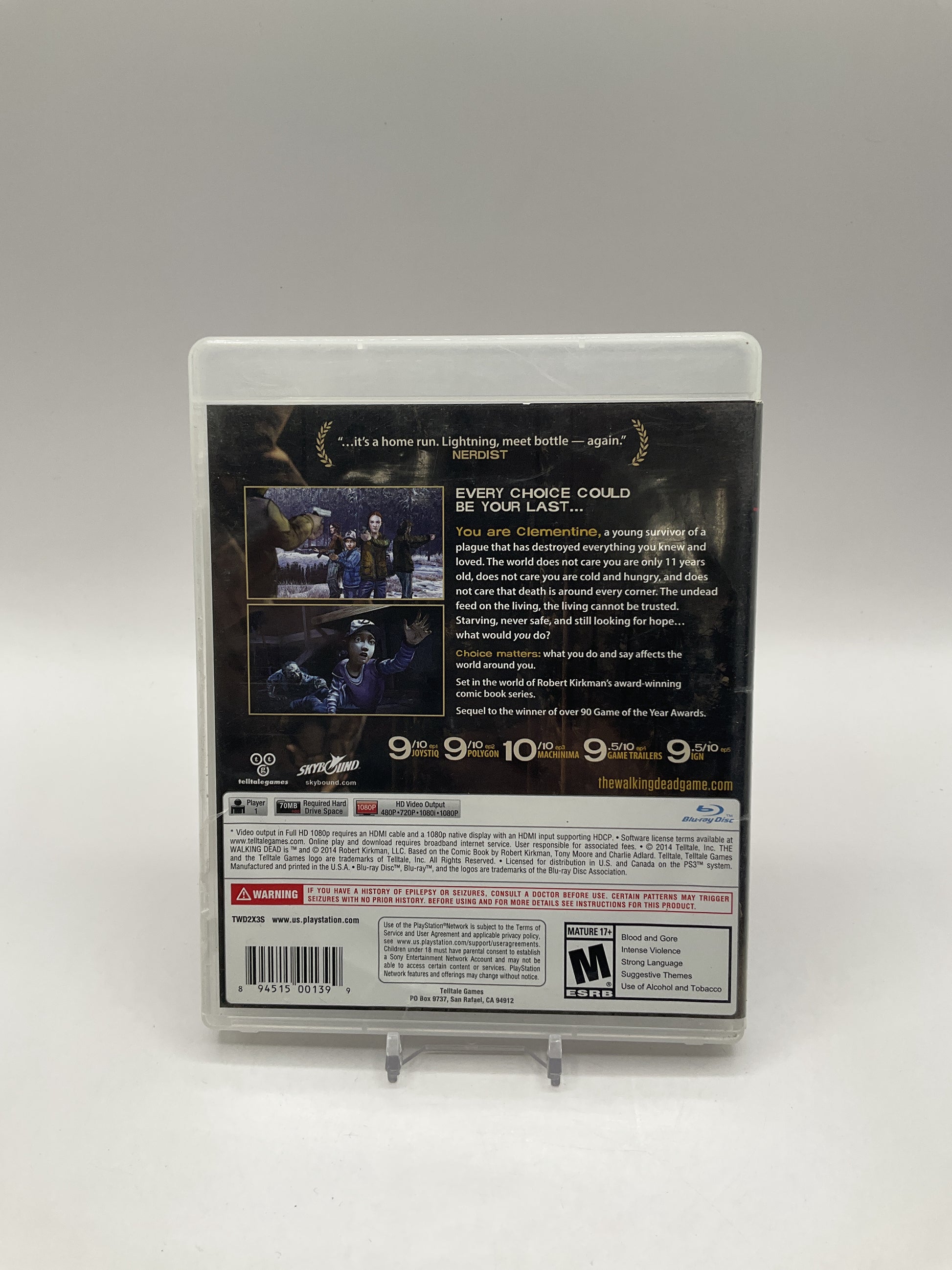 The Walking Dead: Season Two Playstation 3 Used