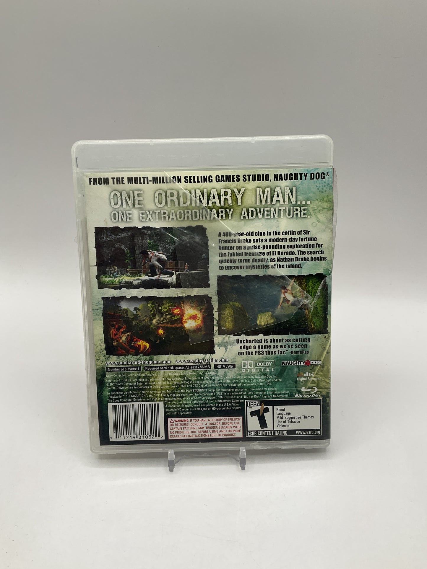 Uncharted Drake's Fortune Playstation 3 Used #1