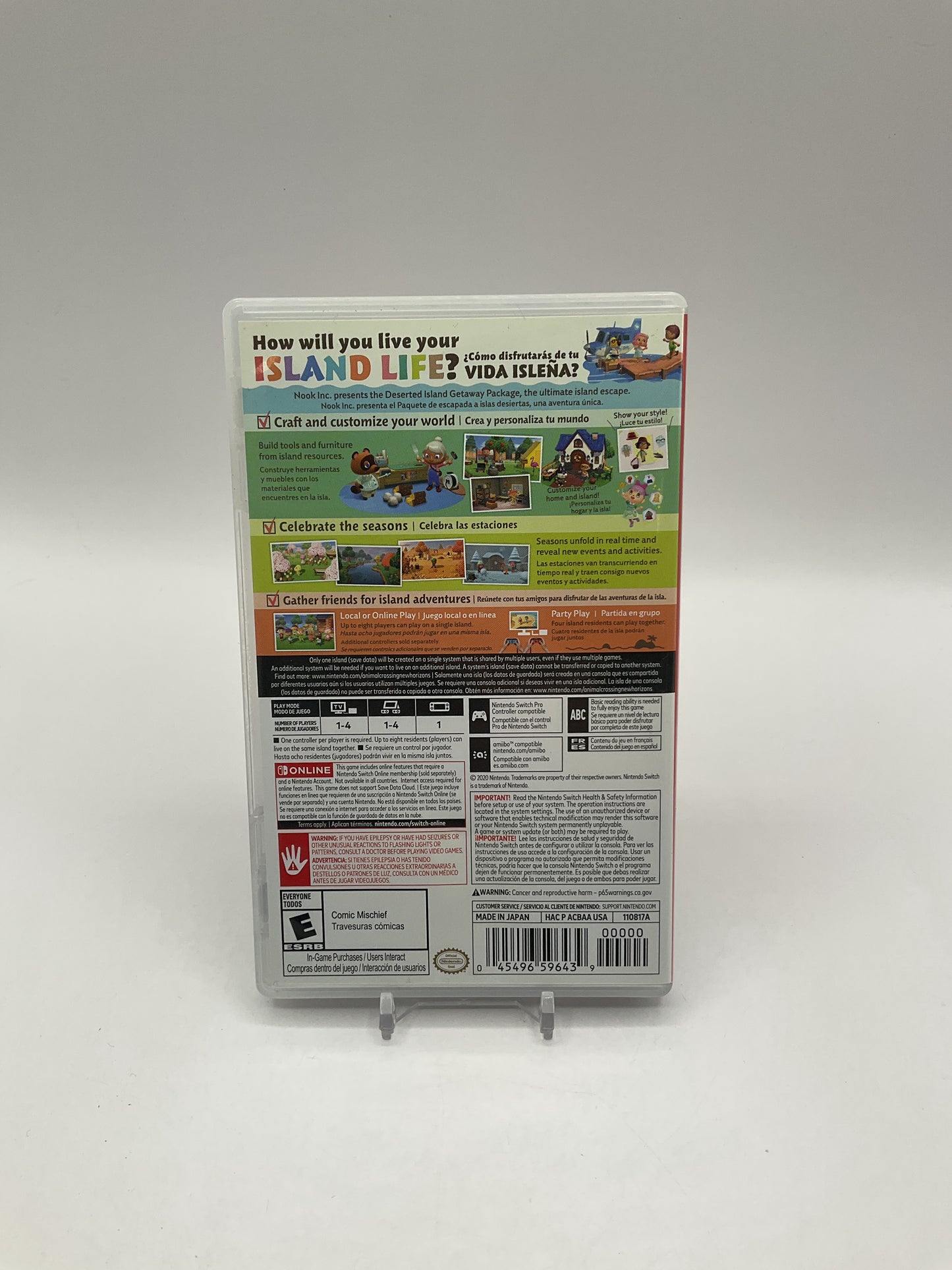 Animal Crossing: New Horizons Nintendo Switch Used