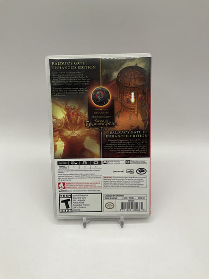 Baldur's Gate 1 & 2 Enhanced Edition Nintendo Switch Used