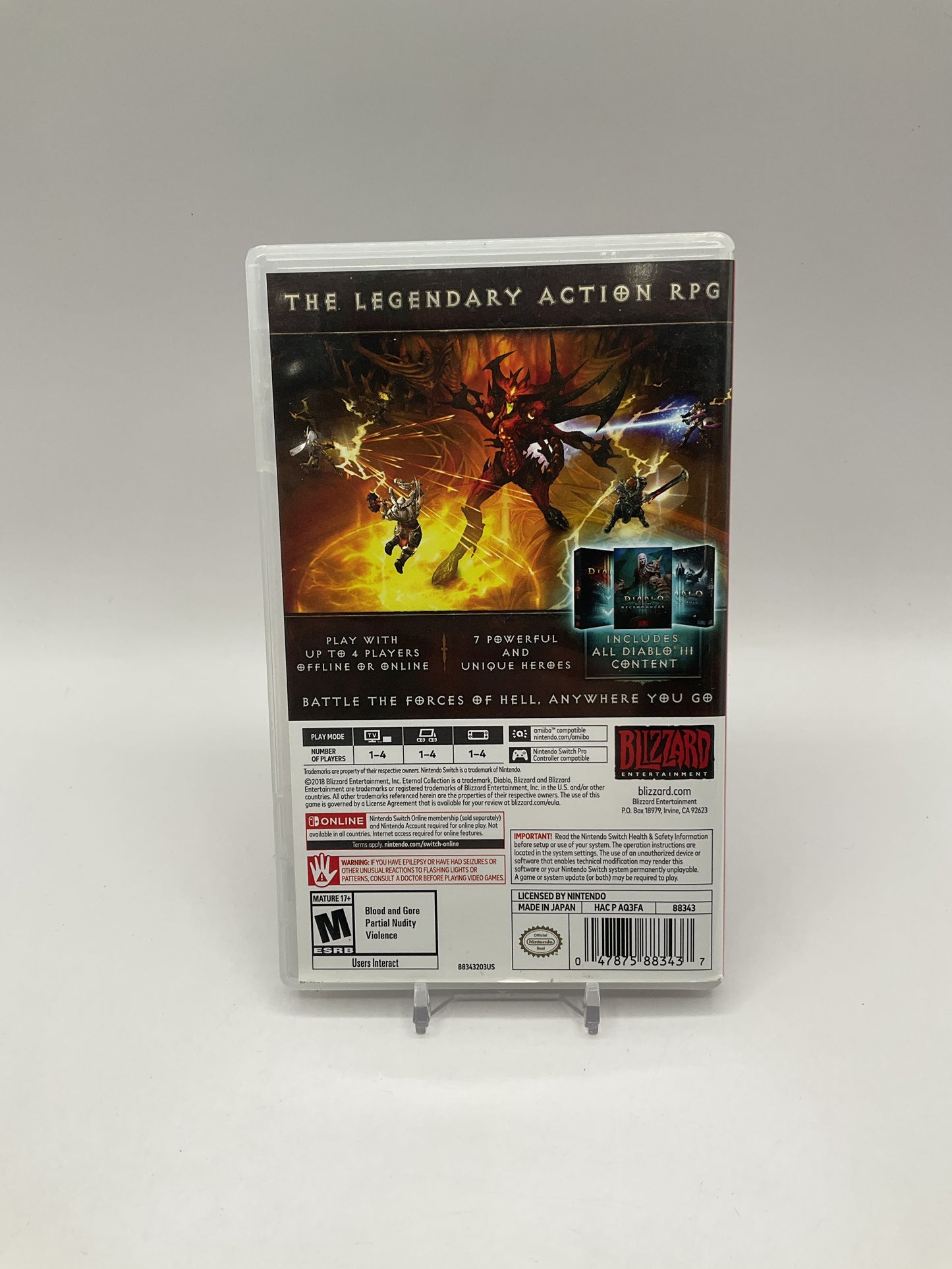 Diablo III Eternal Collection Nintendo Switch Used