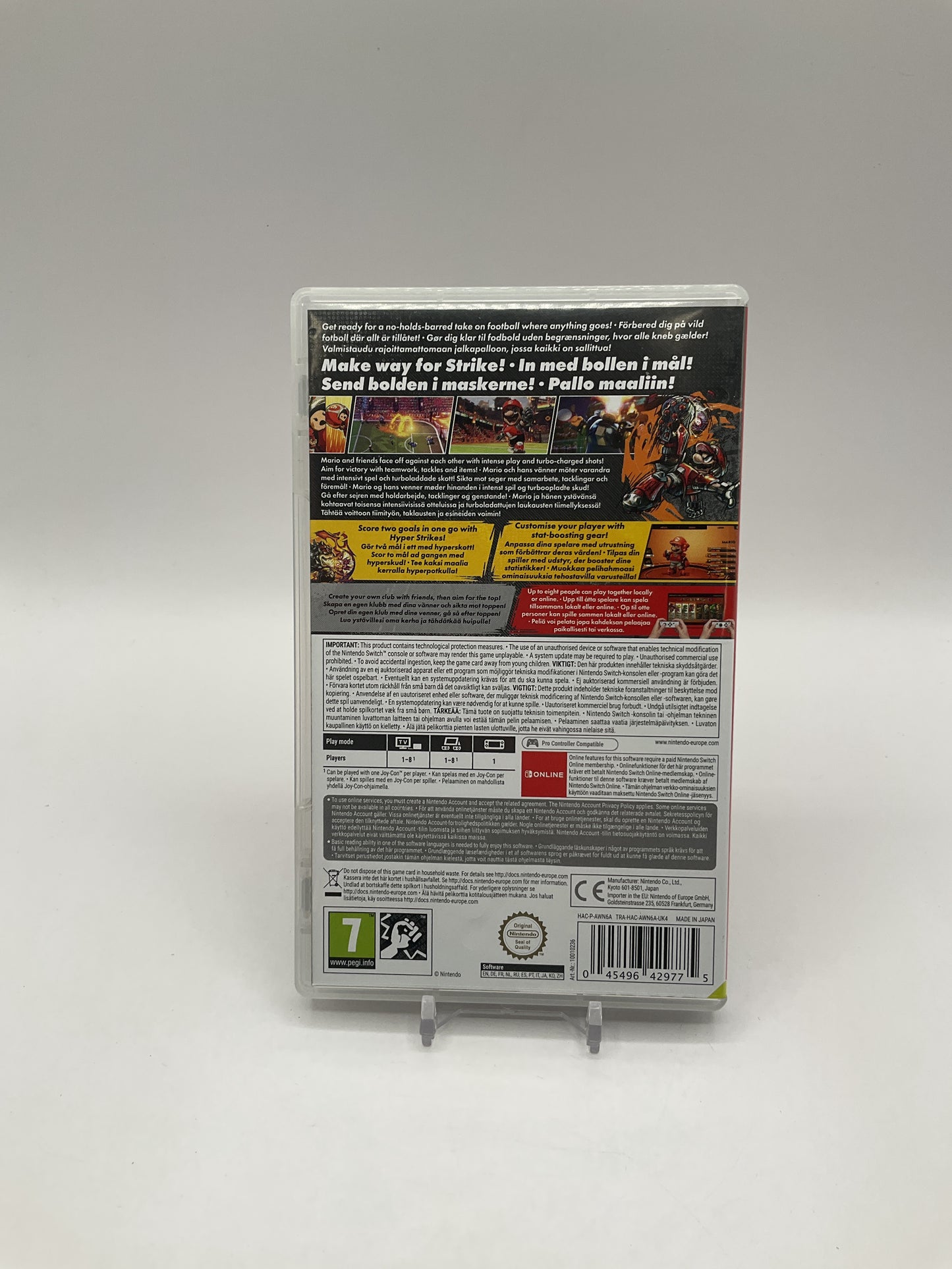 Mario Strikers Battle League Football PAL Nintendo Switch Used