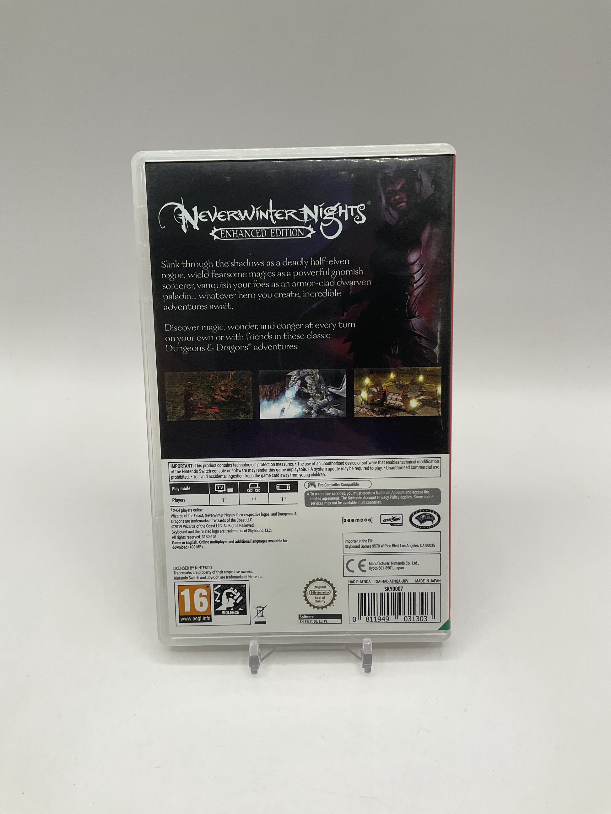 Neverwinter Nights Enhanced Edition PAL Nintendo Switch Used
