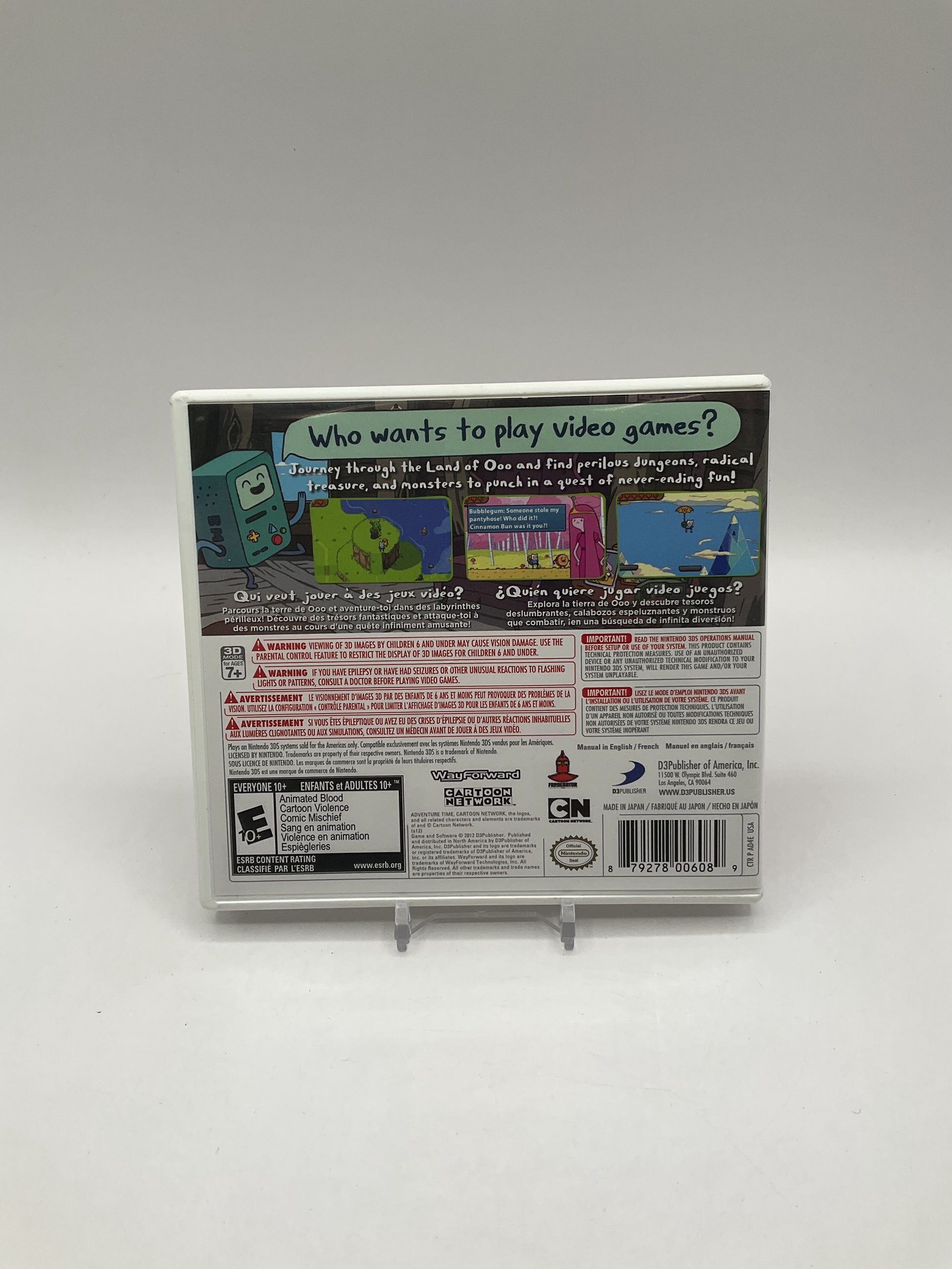 Adventure Time: Hey Ice King Nintendo 3DS Used