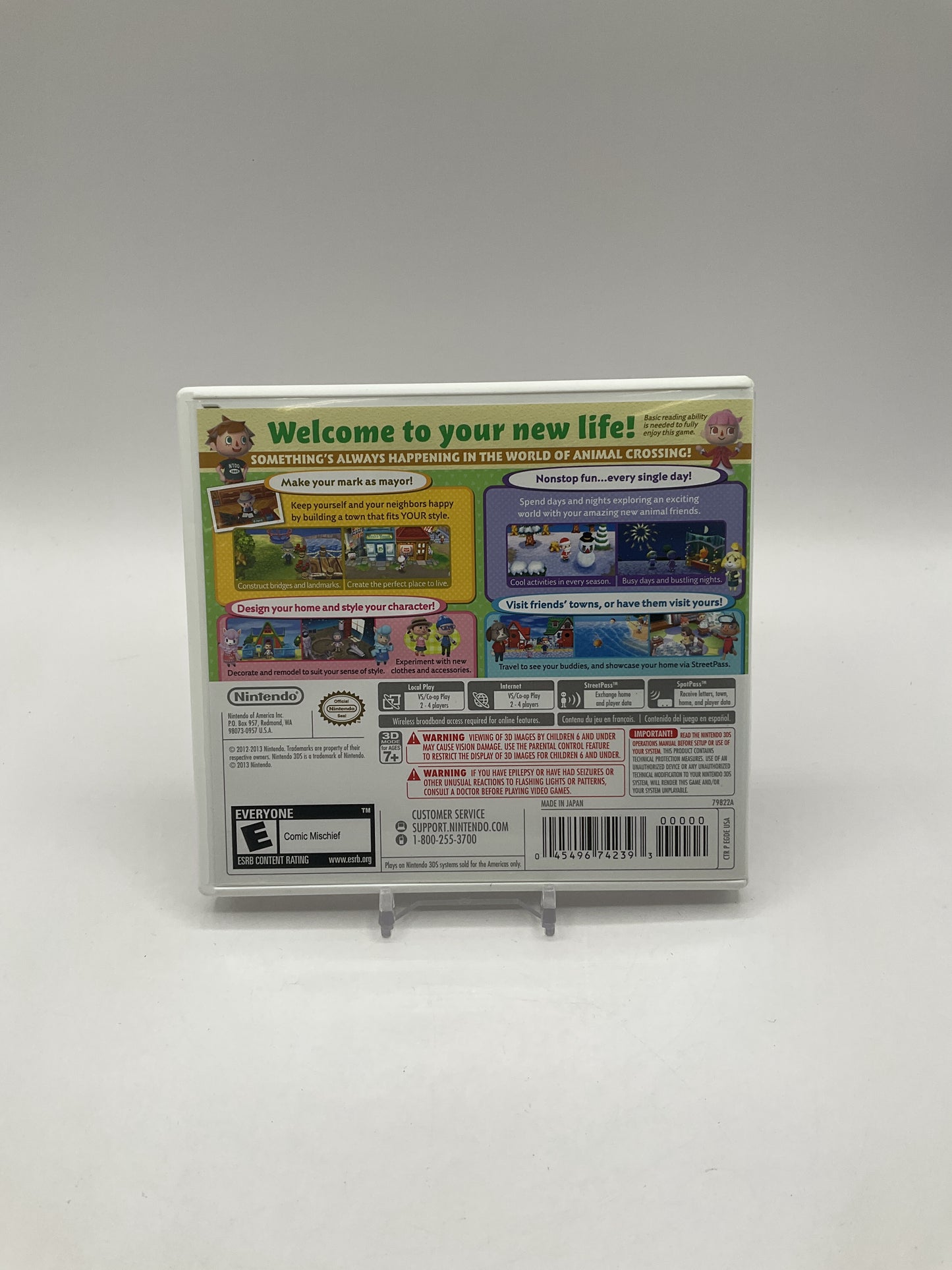 Animal Crossing: New Leaf Nintendo 3DS Used