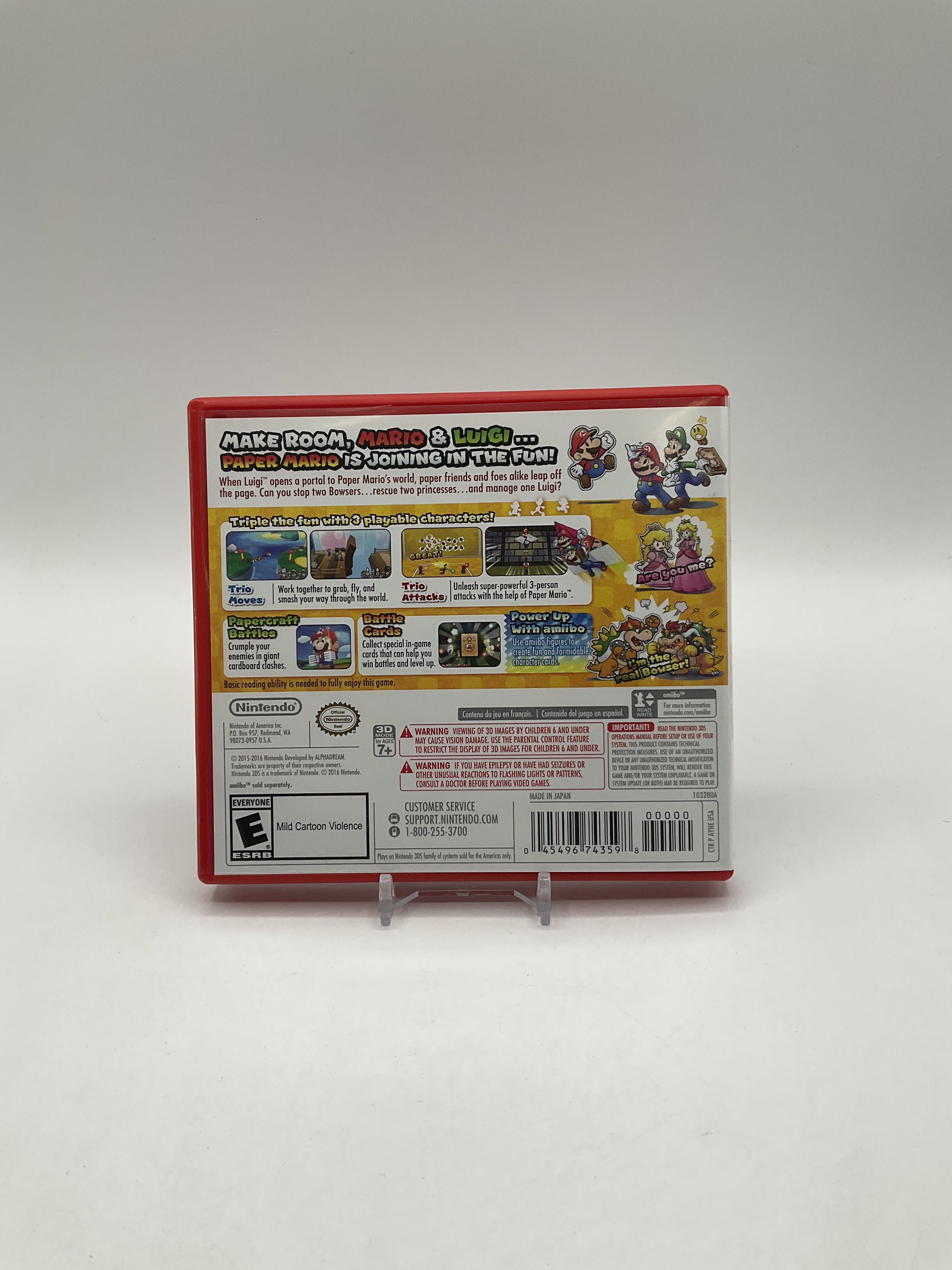 Mario & Luigi: Paper Jam Nintendo 3DS Used
