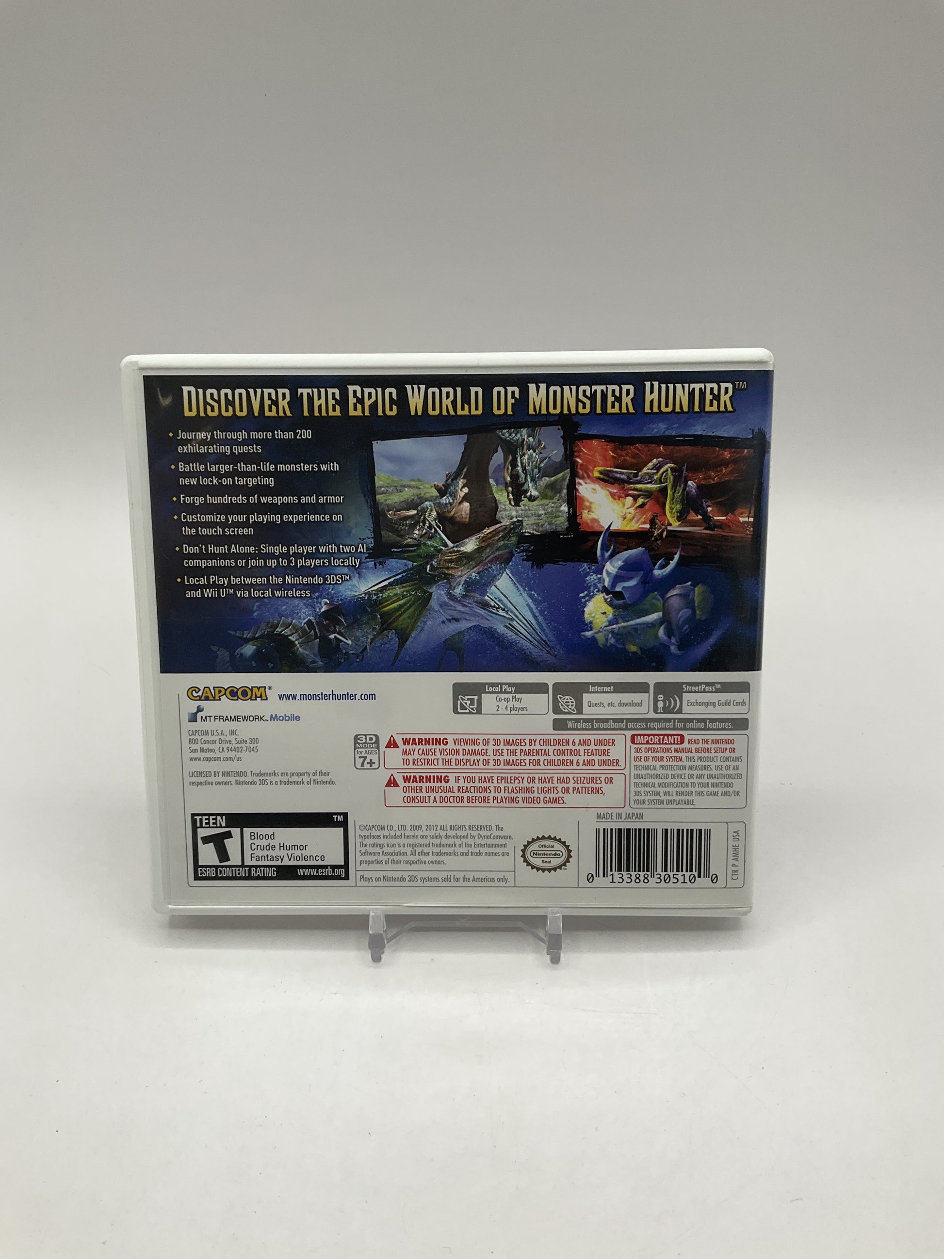 Monster Hunter 3 Ultimate Nintendo 3DS Used