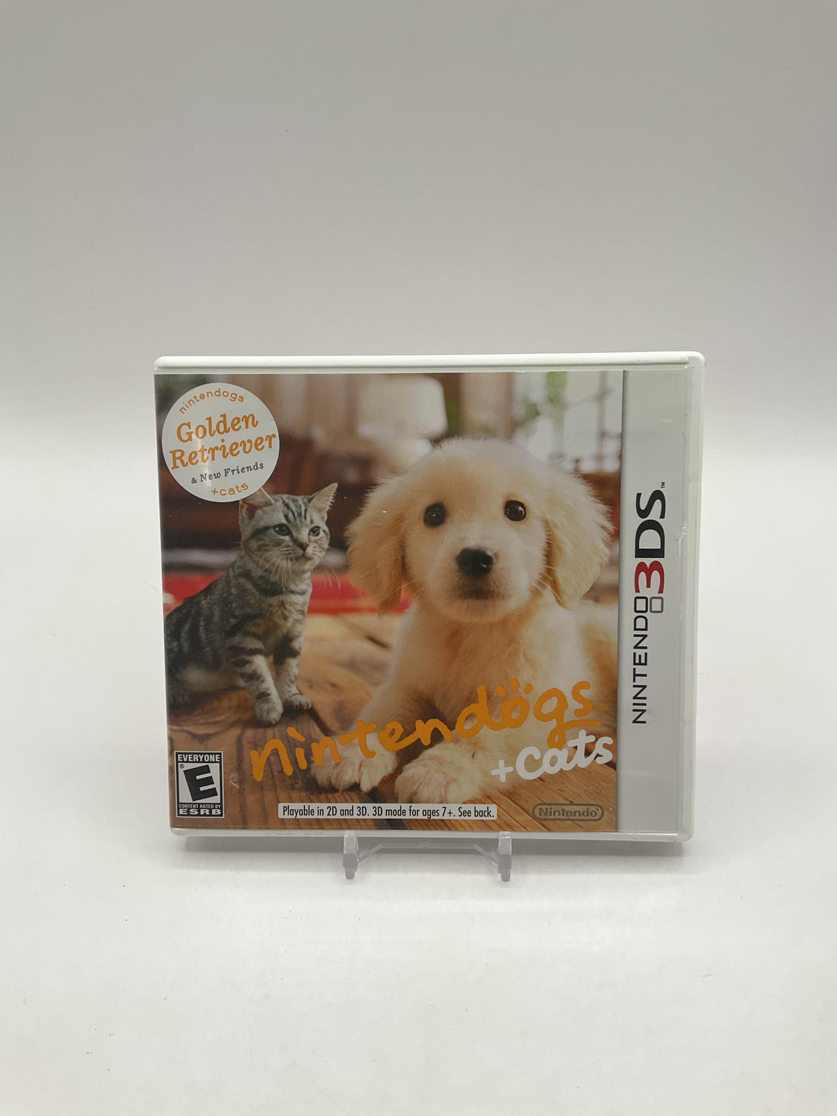 Nintendogs + Cats: Golden Retriever & New Friends Nintendo 3DS Used
