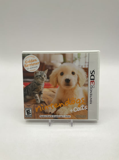 Nintendogs + Cats: Golden Retriever & New Friends Nintendo 3DS Used