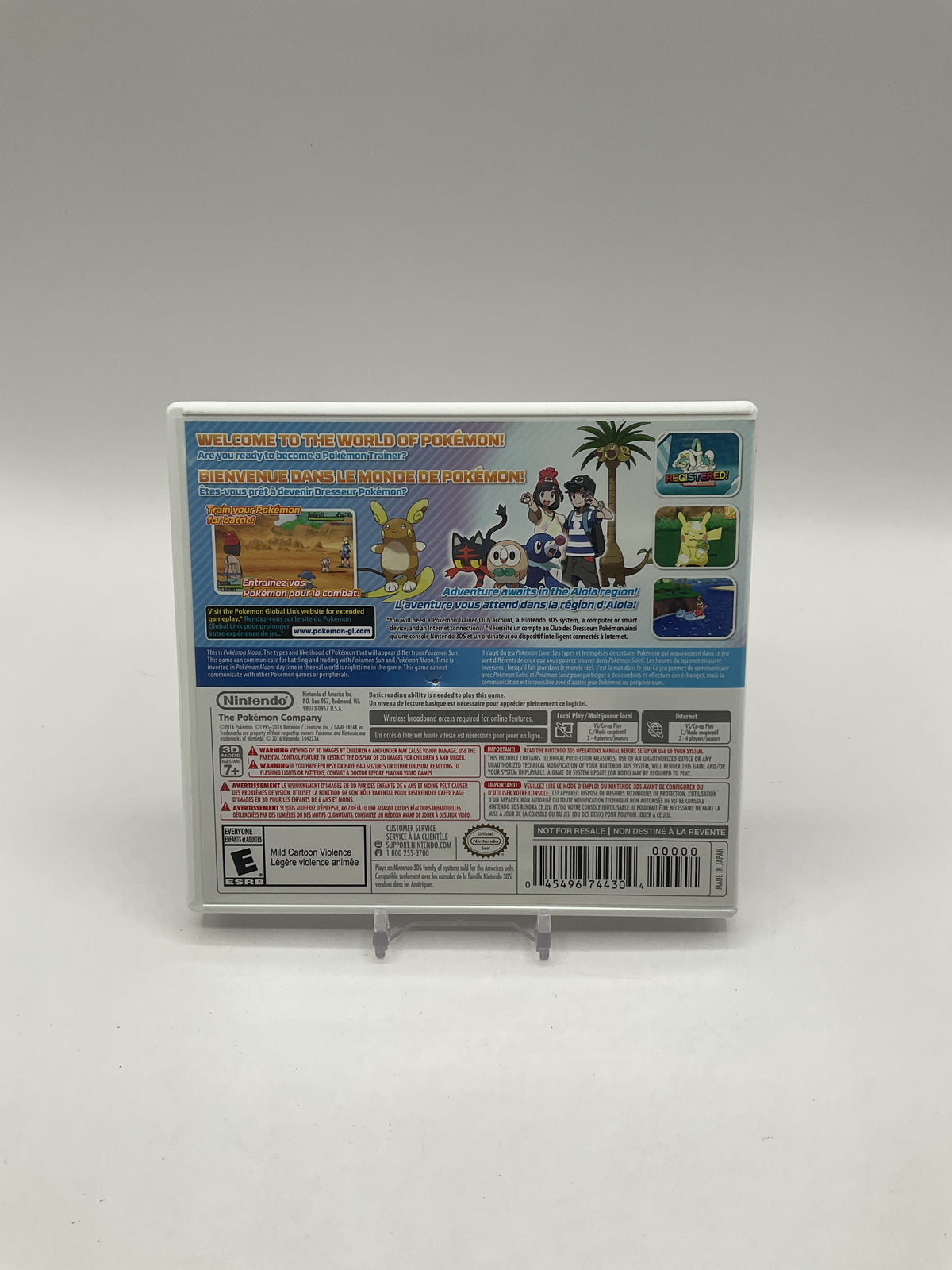 Pokemon Moon Nintendo 3DS Used