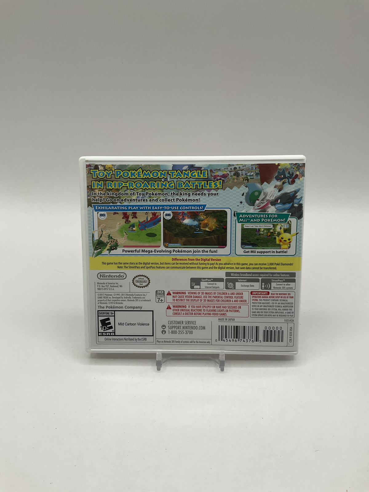 Pokemon Rumble World Nintendo 3DS Used