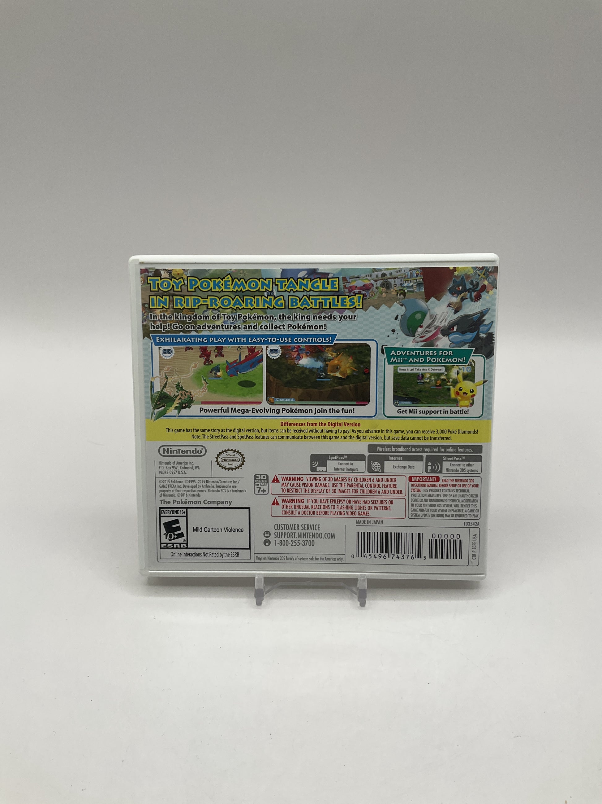 Pokemon Rumble World Nintendo 3DS Used