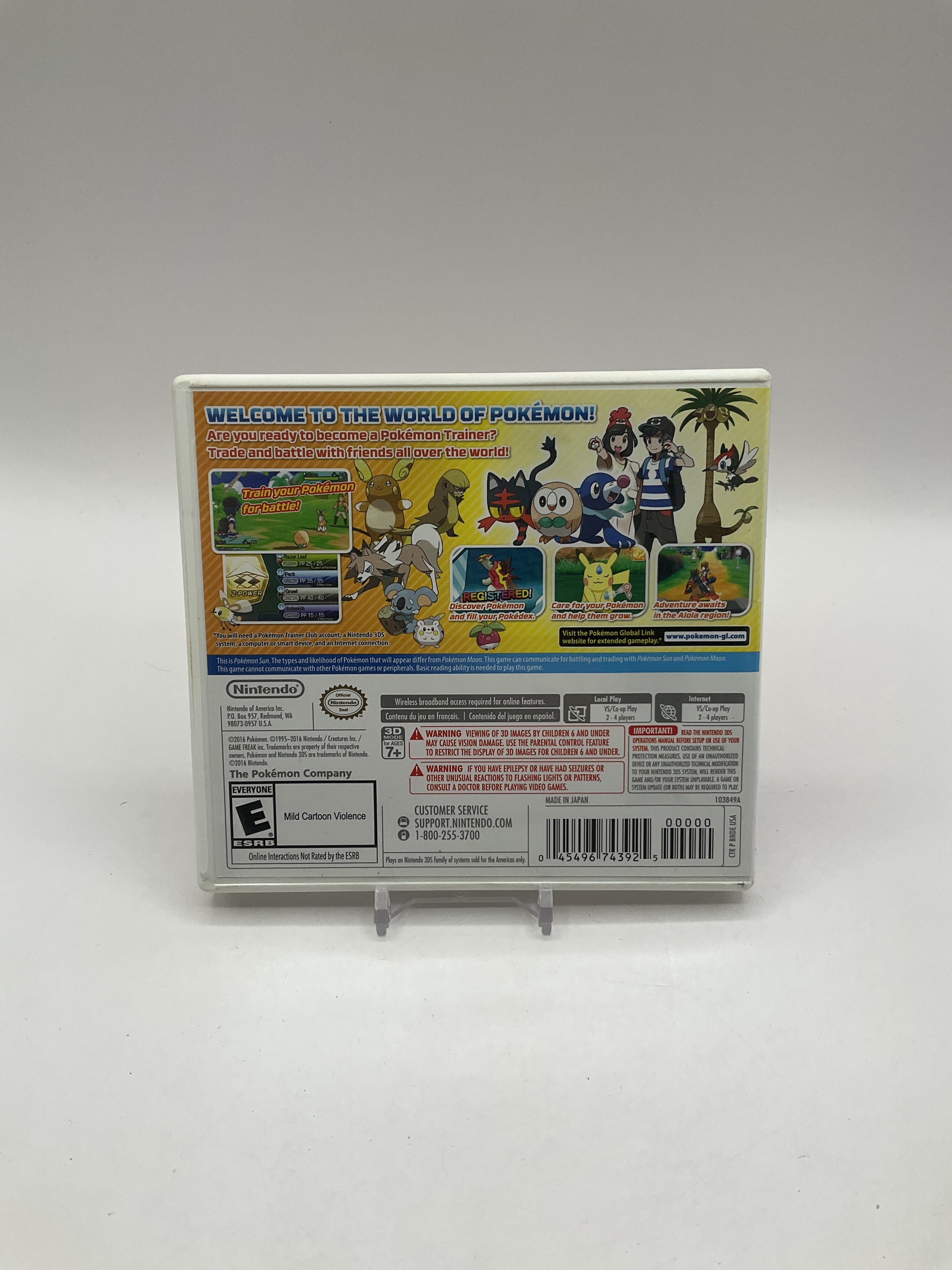 Pokemon Sun Nintendo 3DS Used #1