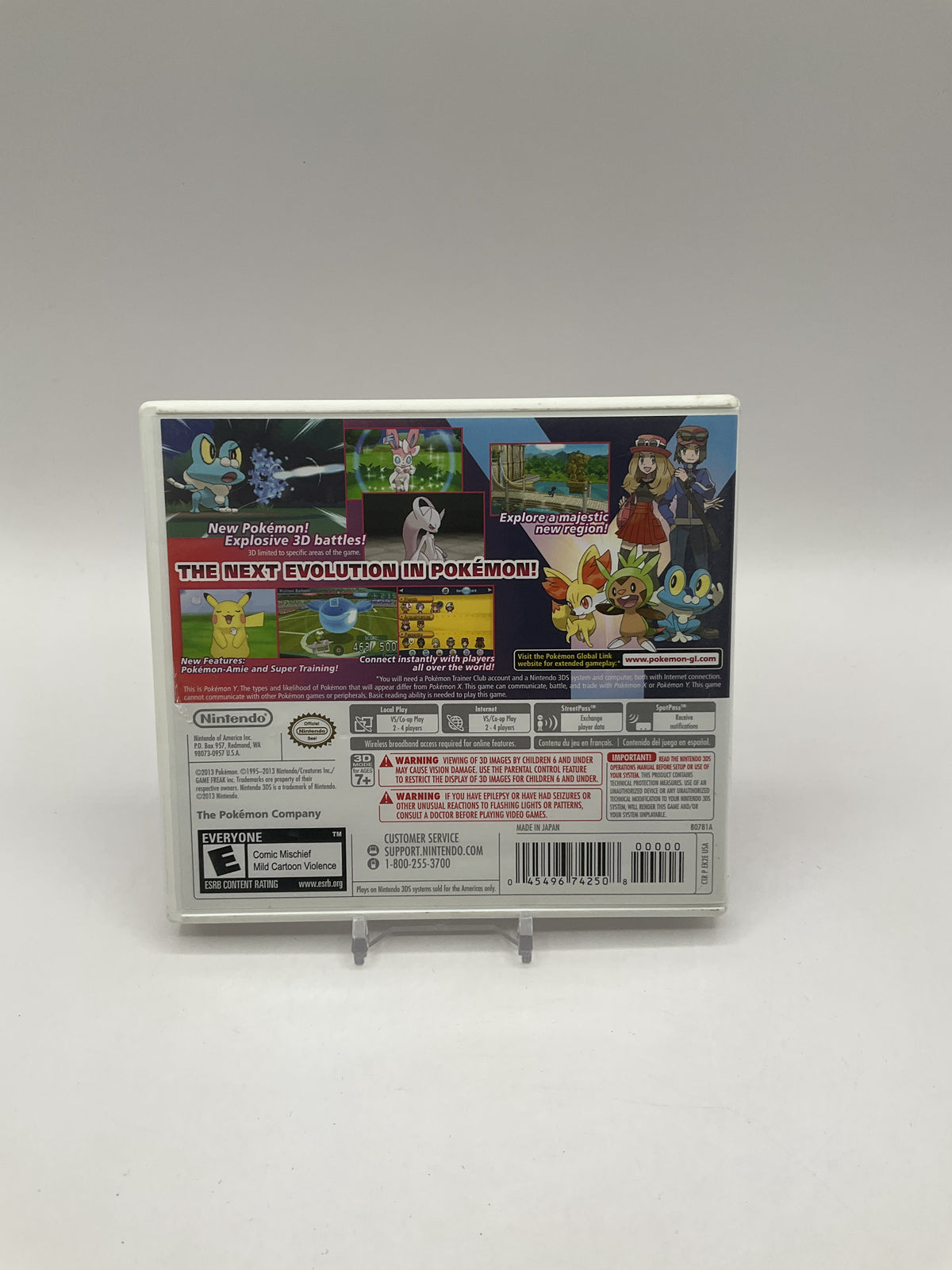 Pokemon Y Nintendo 3DS Used #2