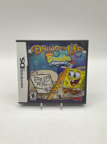 Drawn to Life SpongeBob SquarePants Edition Nintendo DS Used
