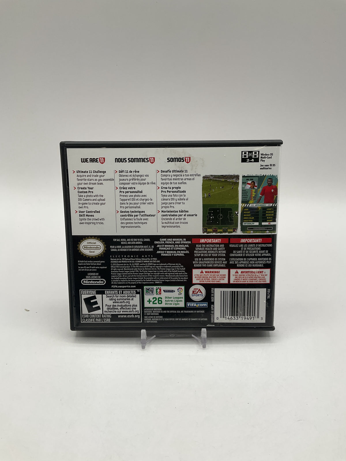 FIFA Soccer 11 Nintendo DS Used