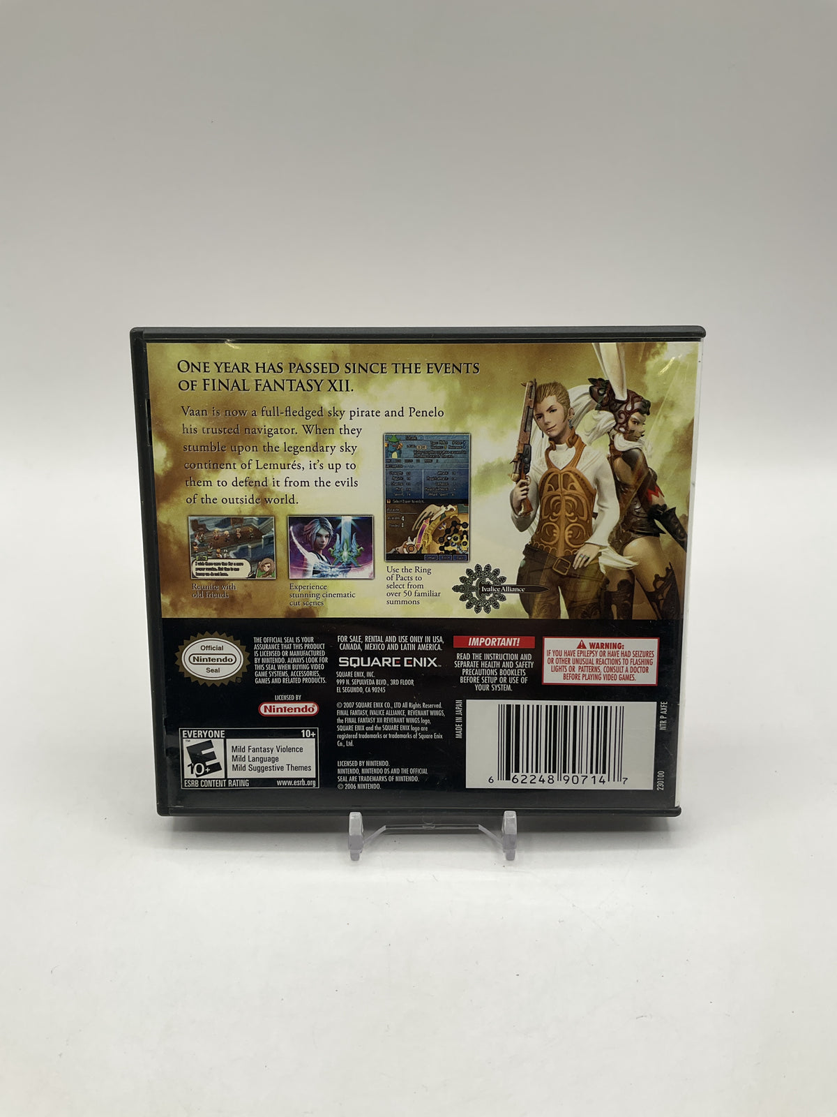 Final Fantasy XII Revenant Wings Nintendo DS Used