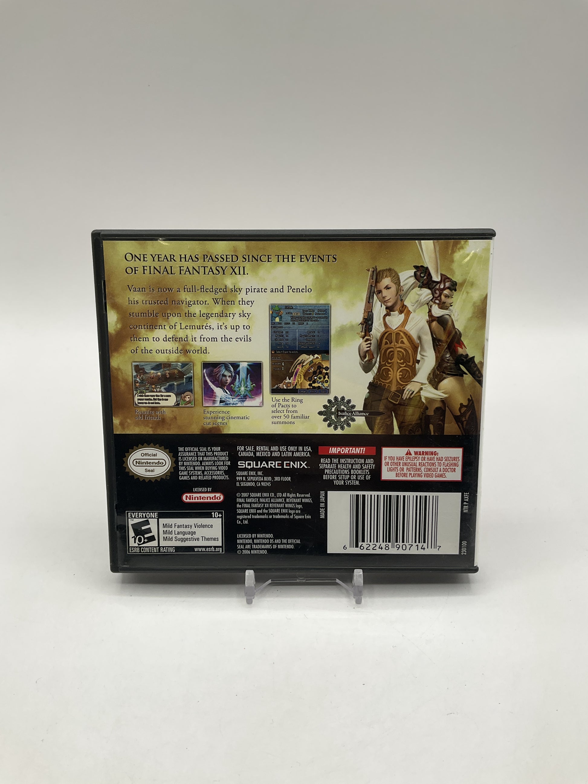 Final Fantasy XII Revenant Wings Nintendo DS Used