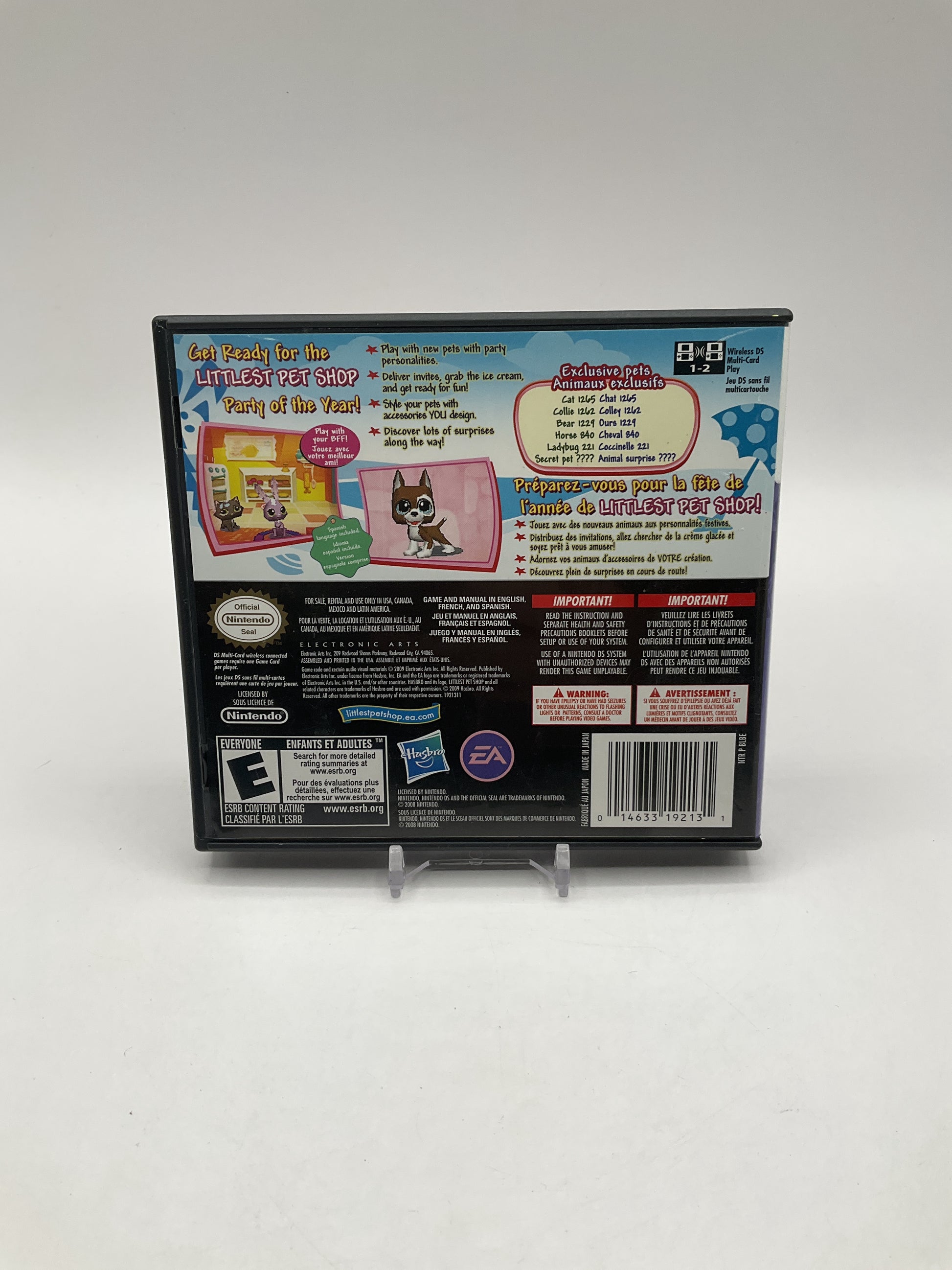 Littlest Pet Shop: Beach Friends Nintendo DS Used