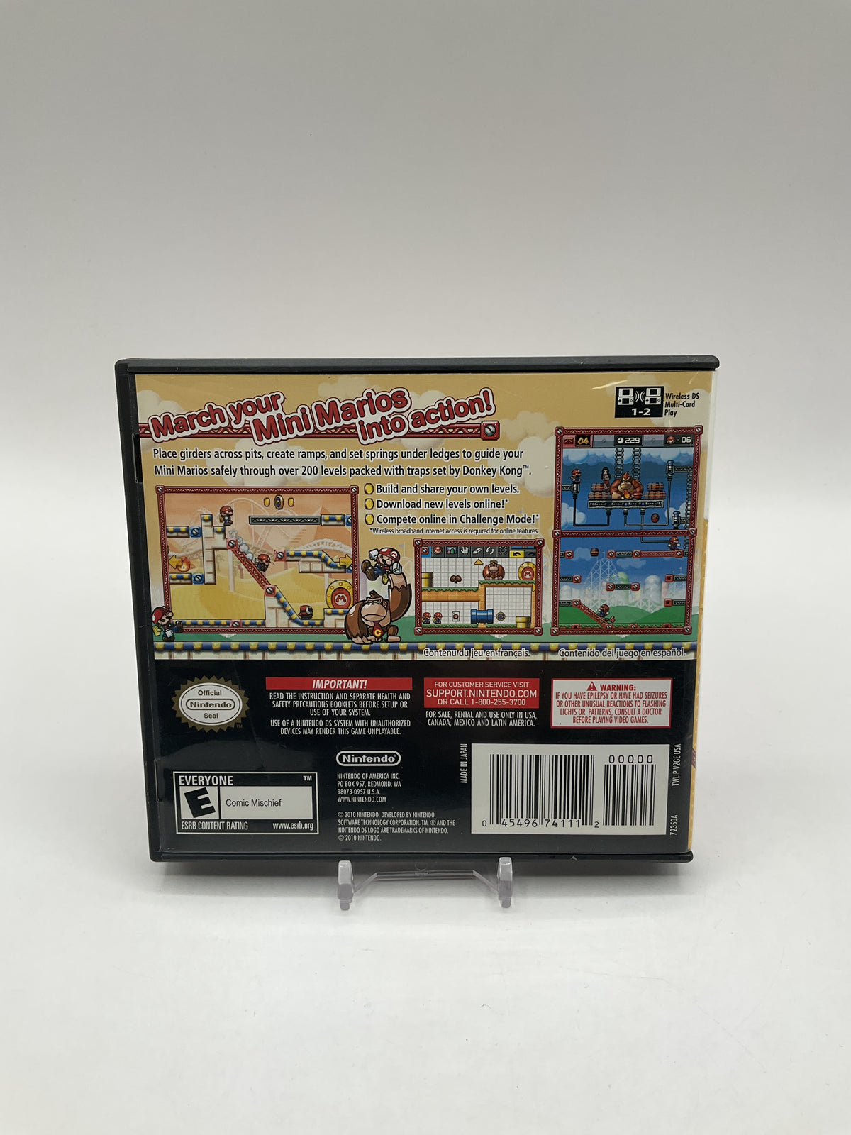 Mario vs. Donkey Kong Mini-Land Mayhem Nintendo DS Used