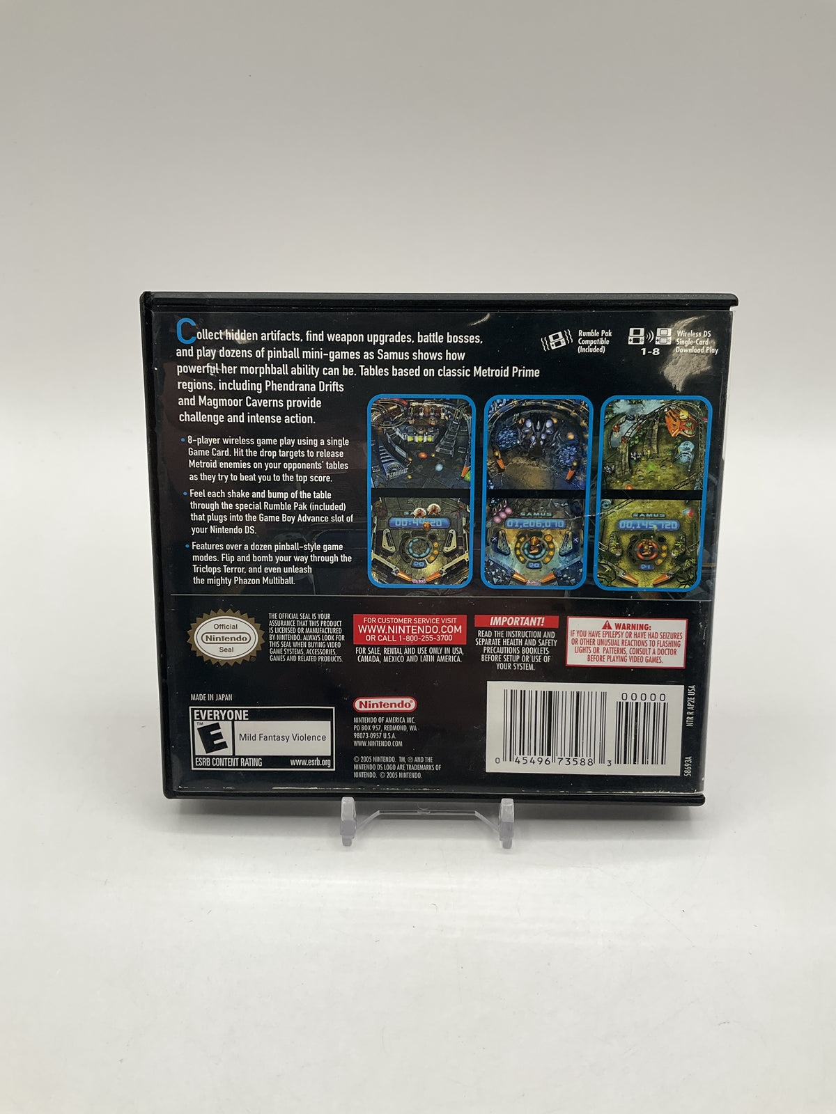 Metroid Prime Pinball Nintendo DS Used