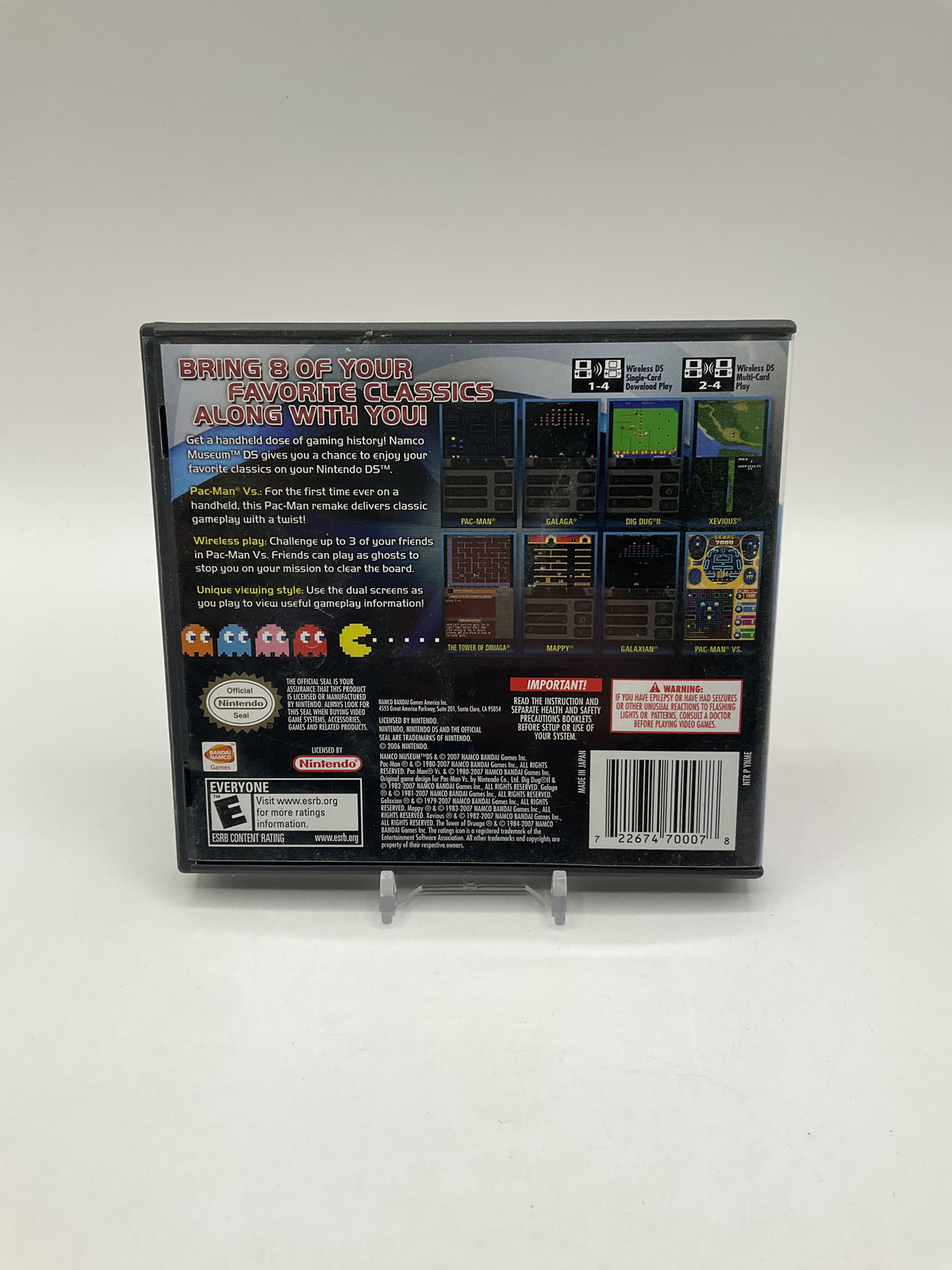 Namco Museum Nintendo DS Used