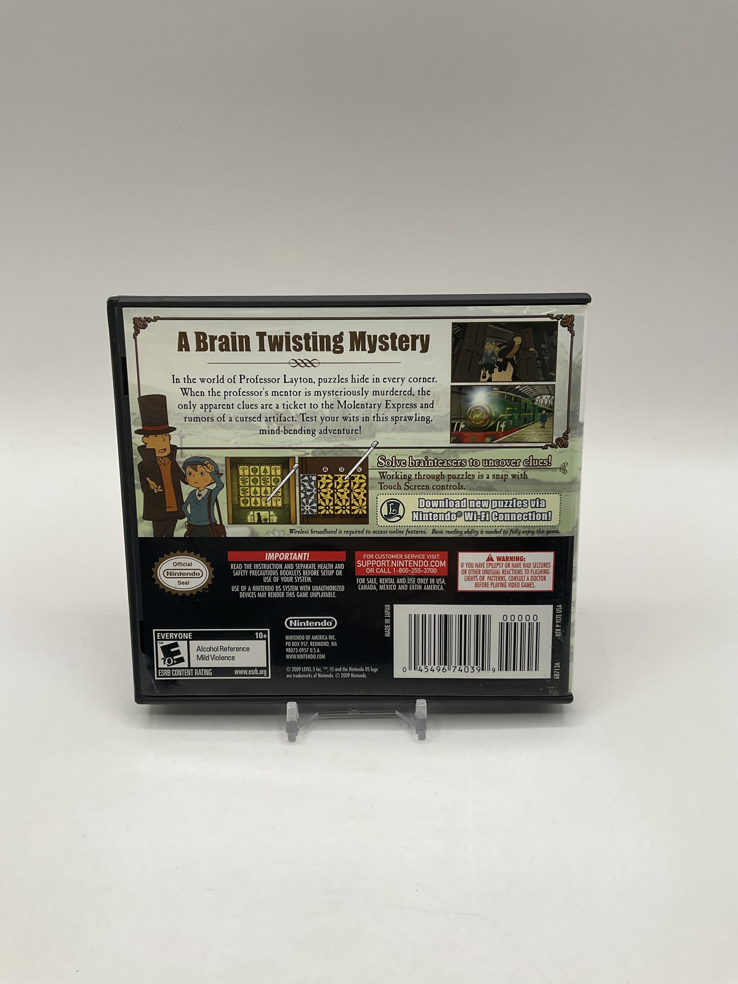 Professor Layton and The Diabolical Box Nintendo DS Used