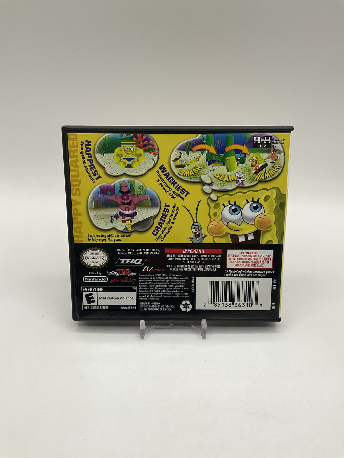 SpongeBob's Truth or Square Nintendo DS Used