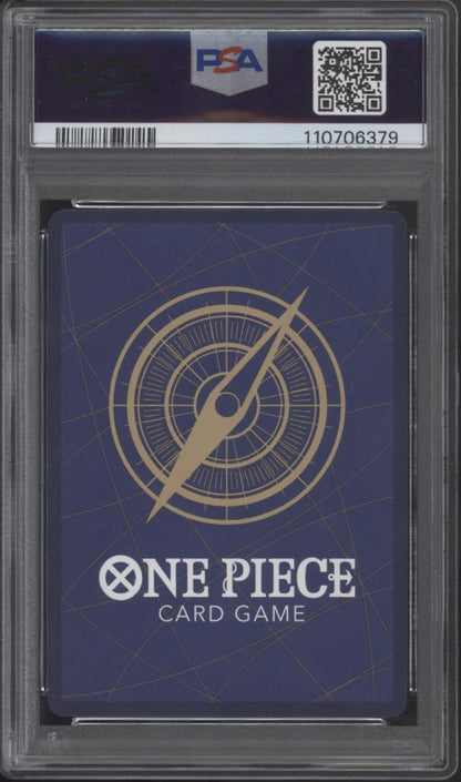 Nami One Piece Card Game OP09 Special Alternate Art Japanese #106 PSA 10