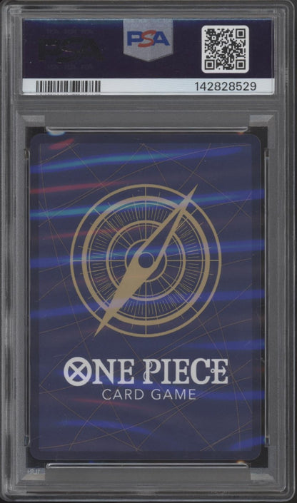 Marshall D Teach One Piece Card Game 2nd Anniversary Set #093 PSA 10