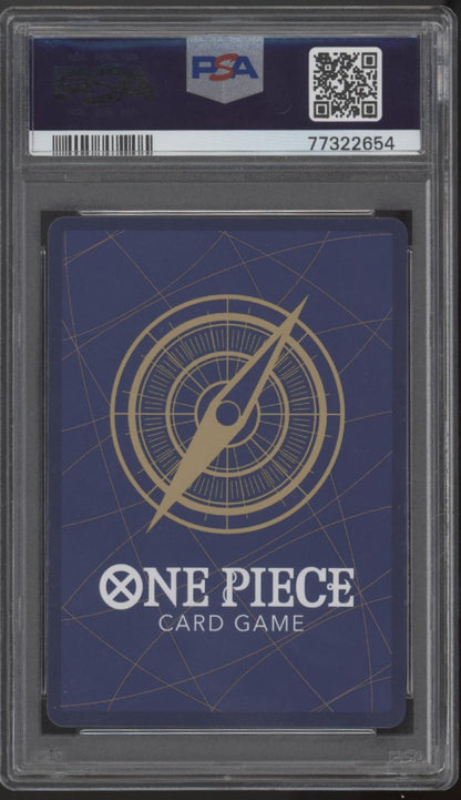 Trafalgar Law One Piece Card Game OP01 Errata #047 PSA 10