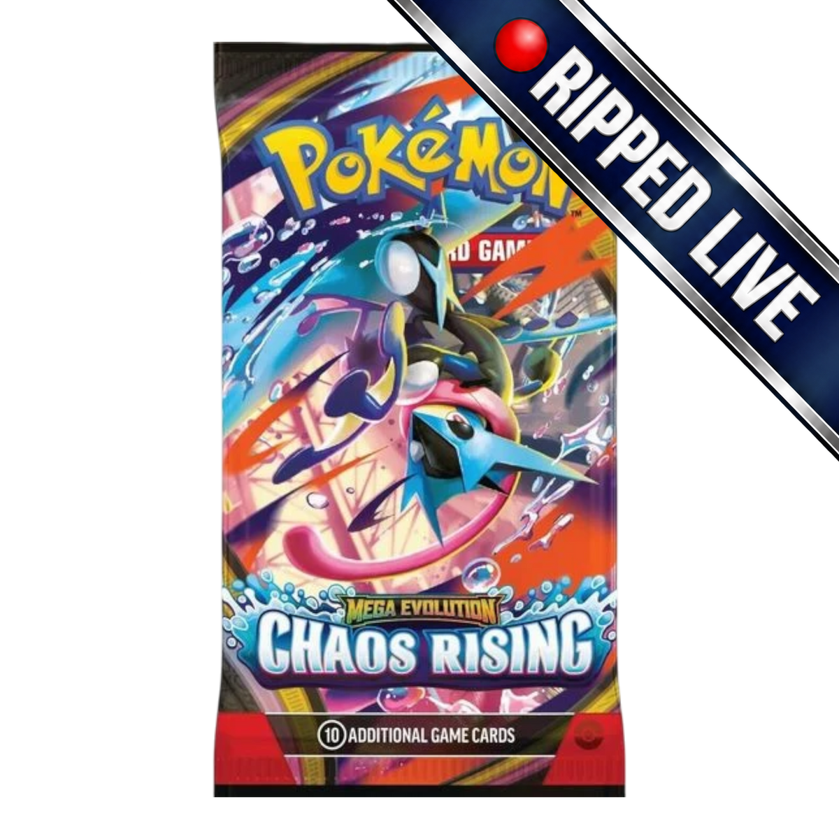*BREAK* Pokemon: Mega Evolution Chaos Rising Booster Pack (ME04)