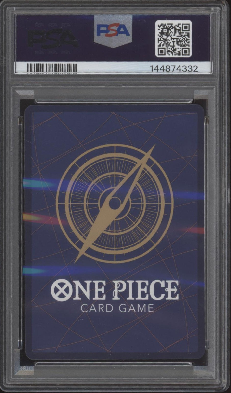 Monkey D Luffy One Piece Card Game OP11 3rd Anniversary Silver #119 PSA 10