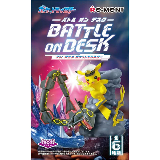 Re-Ment DesQ Pokemon Battle on Desk Anime Version Blind Box