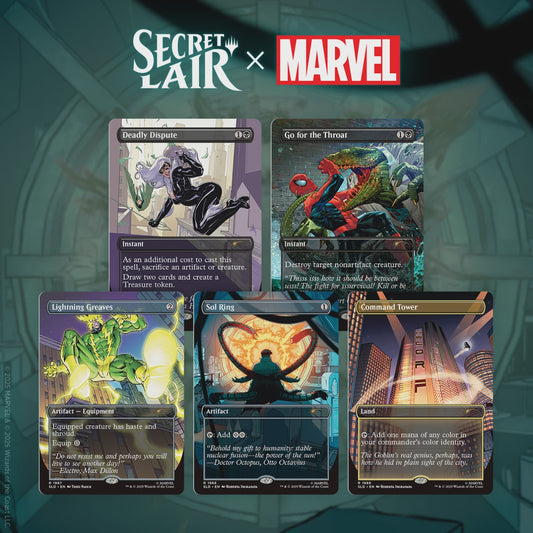 Magic the Gathering: Secret Lair x Marvel - Spider-Man: Villainous Plots
