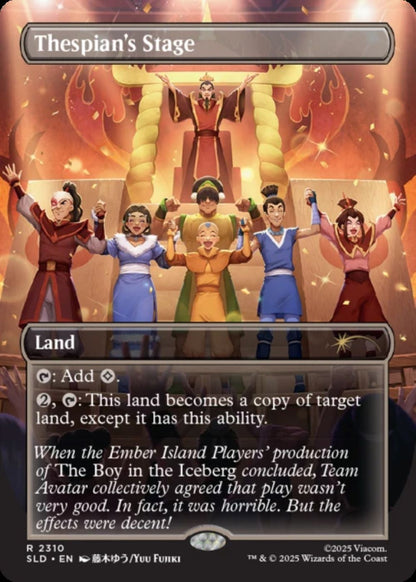 Magic the Gathering Avatar the Last Air Bender Secret Lair - Ember Island Players [Non-Foil]