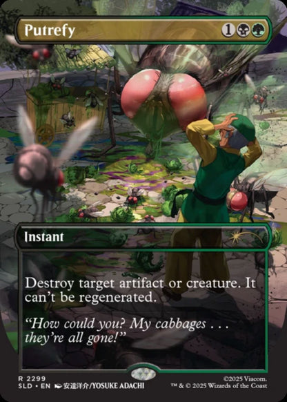 Magic the Gathering Avatar the Last Air Bender Secret Lair - My Cabbages! [Non-Foil]