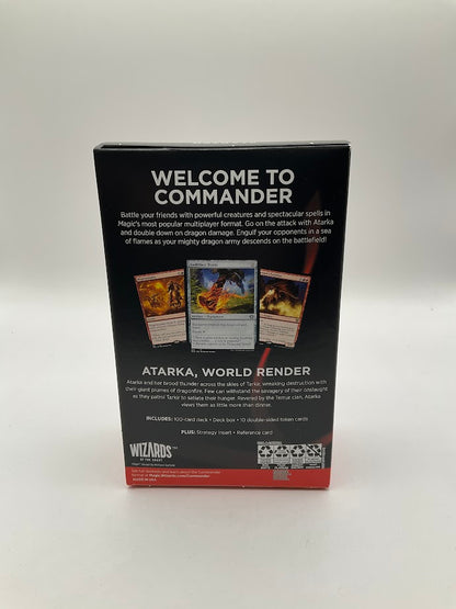 Magic the Gathering: Draconic Destruction Starter Commander Deck Magic the Gathering: Draconic Destruction Starter Commander Deck