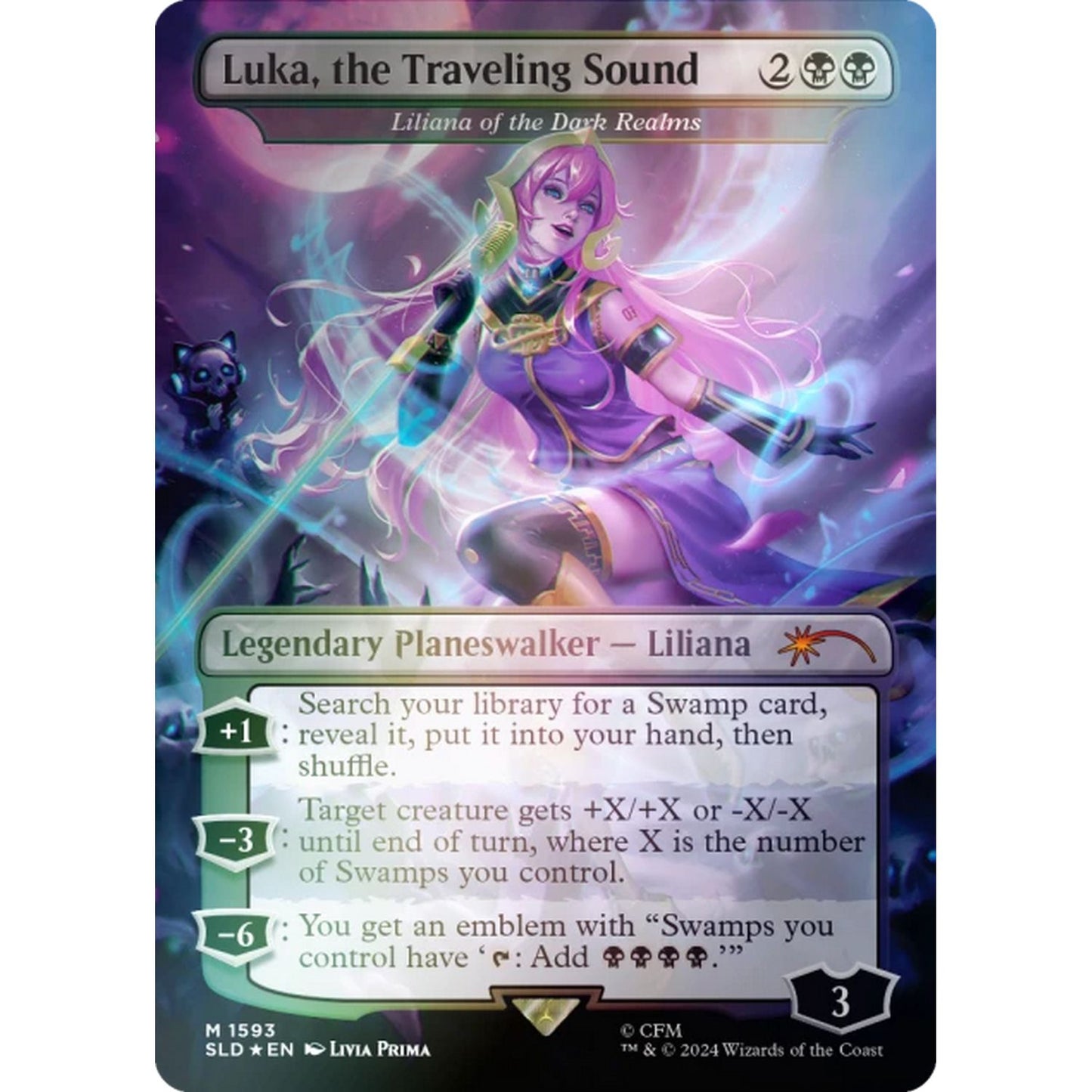 Magic the Gathering: Secret Lair x Hatsune Miku - Electric Entourage EN (Rainbow Foil Edition)