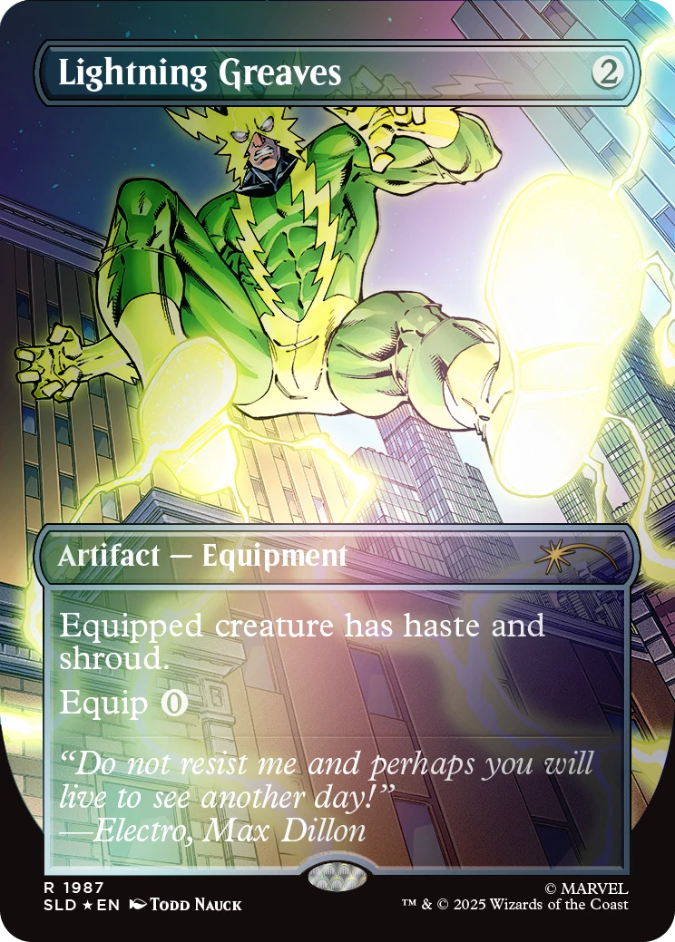 Magic the Gathering: Secret Lair x Marvel - Spider-Man: Villainous Plots [Rainbow Foil Edition]
