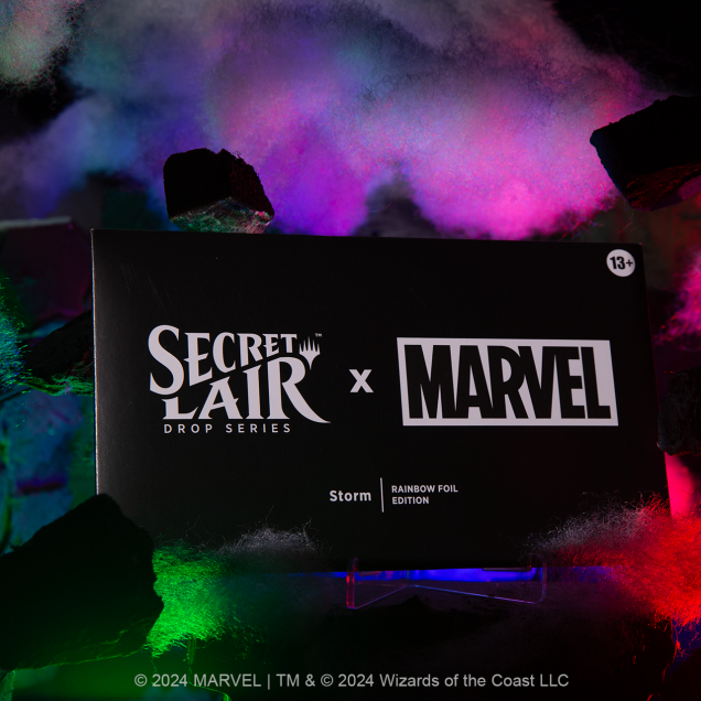 Magic the Gathering: Marvel Storm Secret Lair Drop Series Rainbow Foil Edition