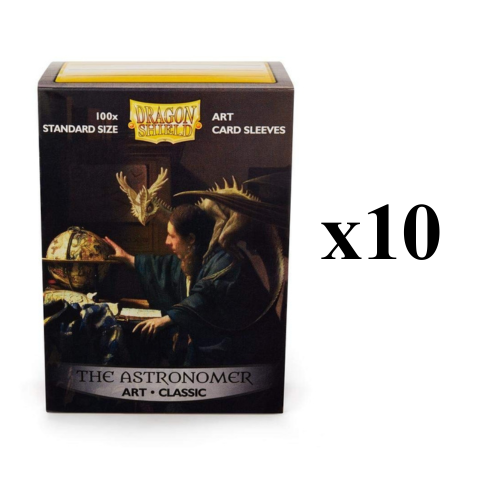 Dragon Shield: 100ct Standard Size Astronomer Classic Art Sleeves - DISPLAY (10ct)
