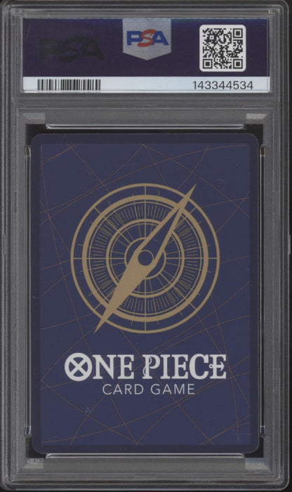 Portgas D Ace One Piece Card Game OP13 Wanted Alternate Art #119 PSA 10 #3
