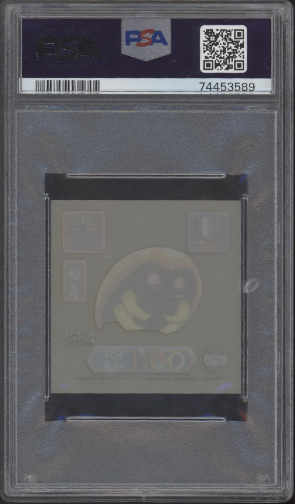 Kabuto Pokemon Super DX Gold Stickers Japanese #D120 PSA 8