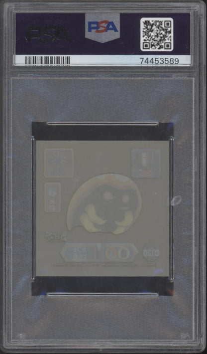 Kabuto Pokemon Super DX Gold Stickers Japanese #D120 PSA 8